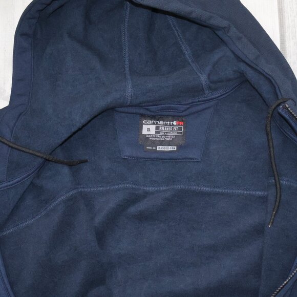 NEW Carhartt Flame-Resistant Rain Defender Relaxed Fit Fleece Jacket - Picture 6 of 9